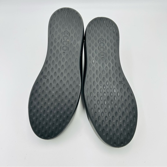 Ecco shoes Soft 8 sneakers comfort shoes classic Gray and black women size 8 - Picture 10 of 11